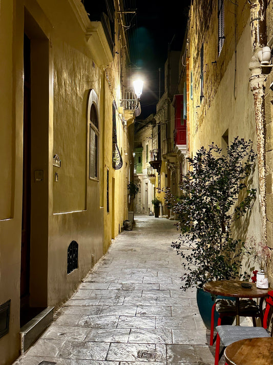 Rabat at night